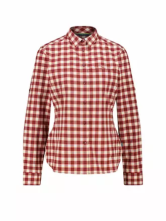 MERU |  Damen Outdoorbluse Sauda | rot